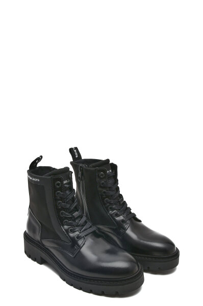 Leather ankle boots CALVIN KLEIN JEANS | Black /en